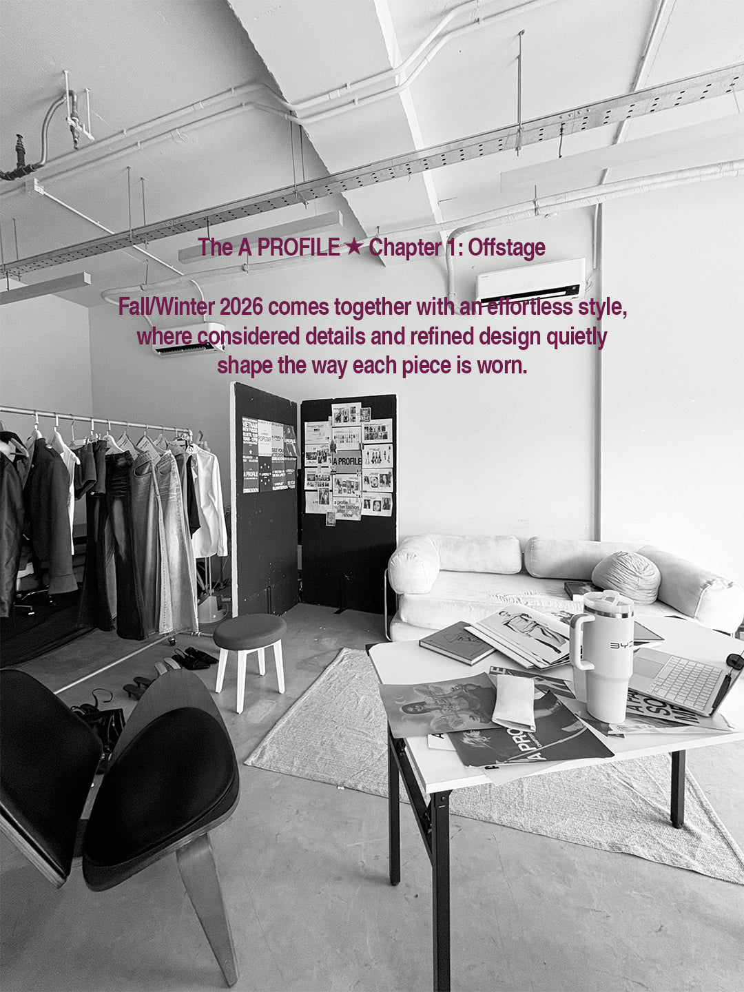 FW26 "A PROFILE Vol.01: Off-Stage"