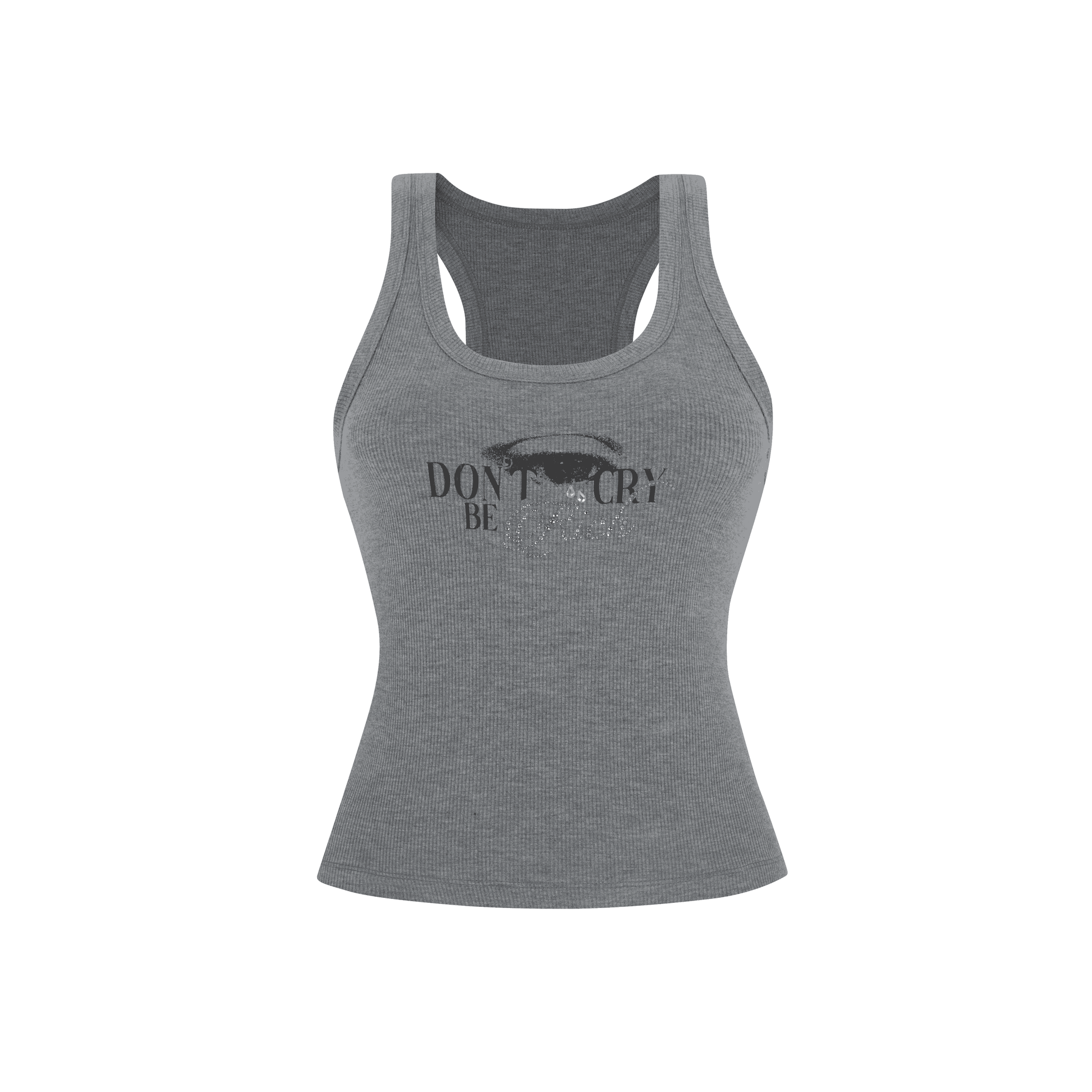 Áo Thun Ôm Tanktop In Hình Ép Đá Be Rich Top AIAI OFFICIAL