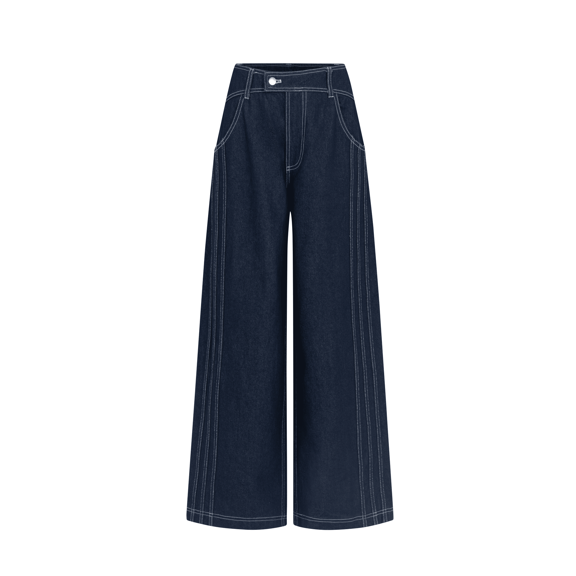Quần Jean Ống Rộng Cạp Trễ Form Baggy Aiaiverse Jeans AIAI OFFICIAL