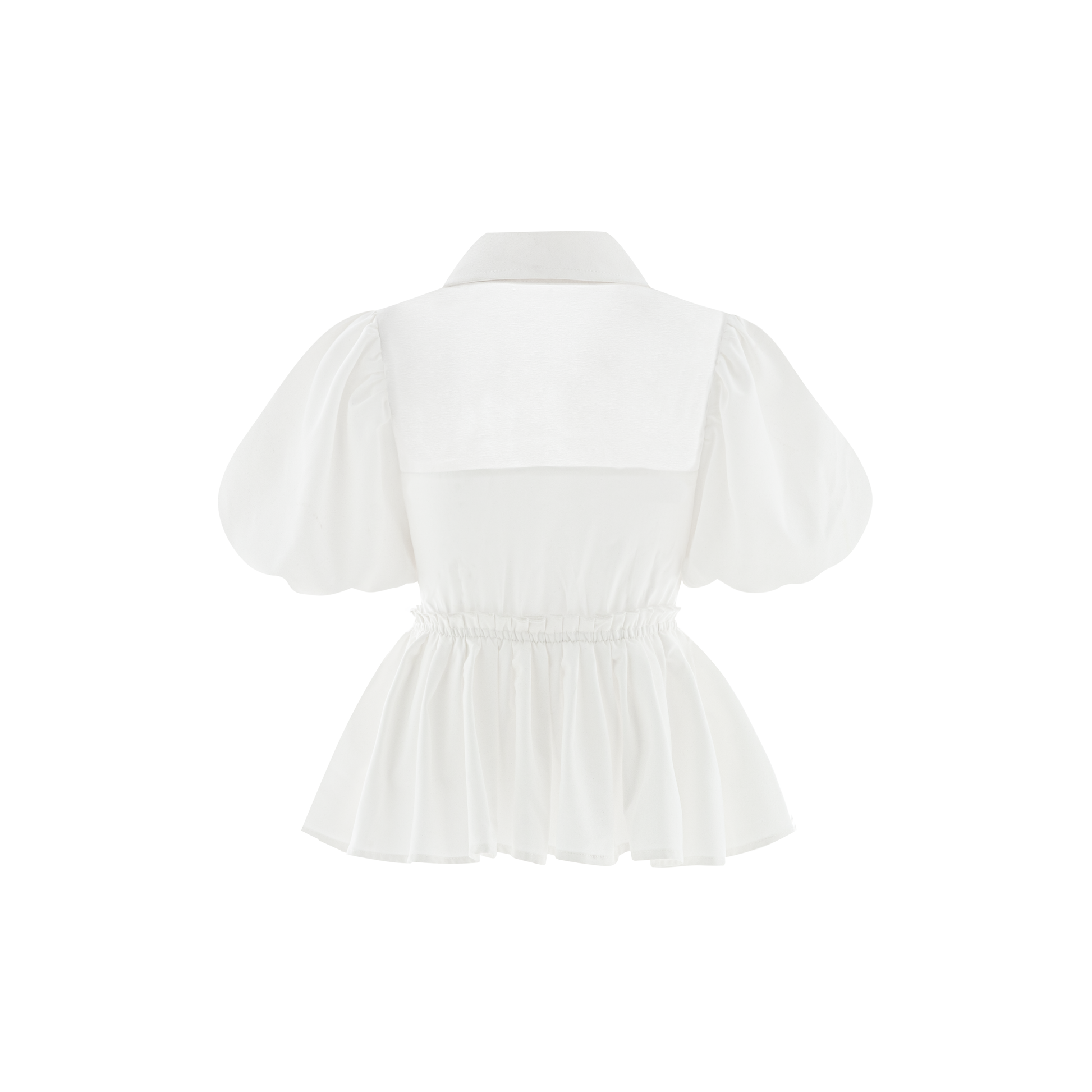Áo Babydoll Tay Bồng Phối Tơ Trong – Aurora Top AIAI OFFICIAL Dáng Xòe