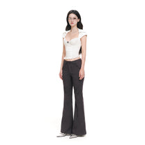 Quần Ống Loe Cạp Trễ ARISING FLARE PANTS AIAI OFFICIAL