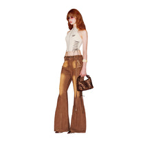 Áo Thun Gân Cổ Yếm Dáng Gile Phối Dây Đan Ariana Knit Halter Top AIAI OFFICIAL