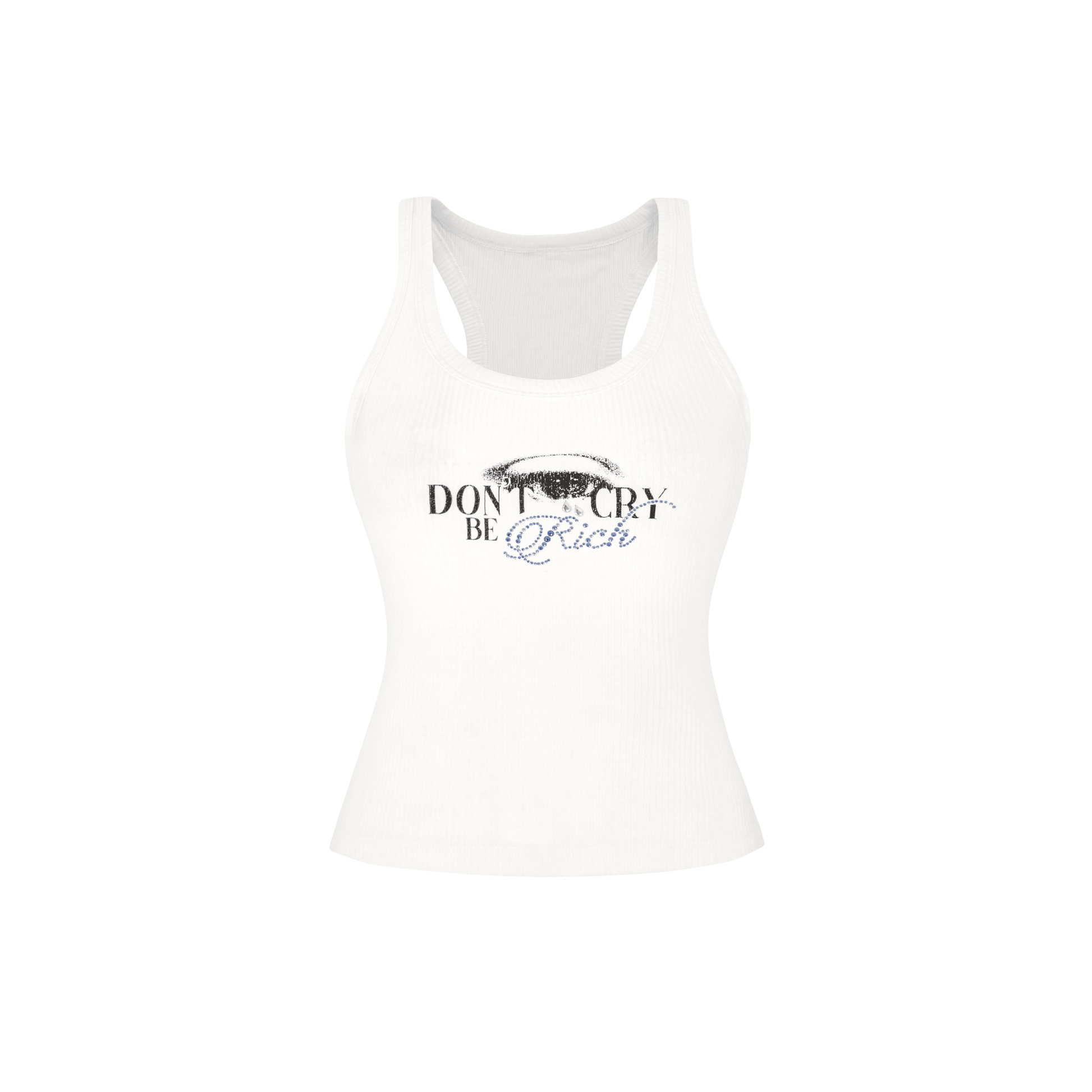 Áo Thun Ôm Tanktop In Hình Ép Đá Be Rich Top AIAI OFFICIAL