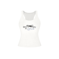 Áo Thun Ôm Tanktop In Hình Ép Đá Be Rich Top AIAI OFFICIAL