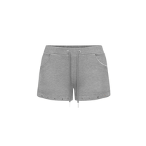 Quần Short Nữ Form Ôm Tôn Dáng Thêu 3D Viền Tán Bạc Catchy Mini Short AIAI OFFICIAL