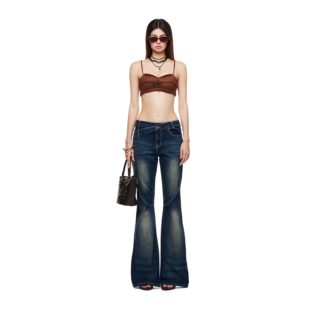 Quần jean ống loe Aiaiverse Flared Jean