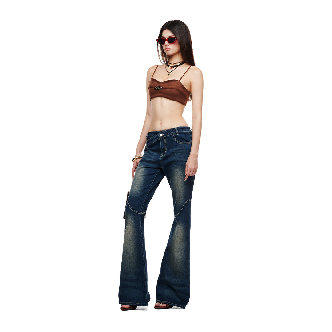 Quần jean ống loe Aiaiverse Flared Jean