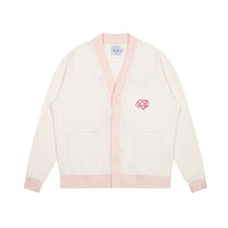 &quot;Heartstar&quot; Cardigan AIAI OFFICIAL - Áo cardigan form rộng thêu logo thương hiệu