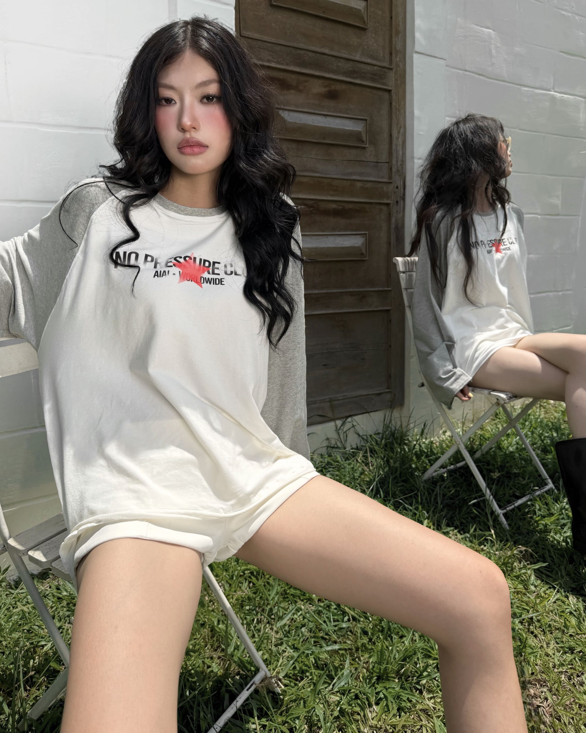 Áo Thun Tay Dài Raglan No Pressure Long Sleeves Tee Aiai Official