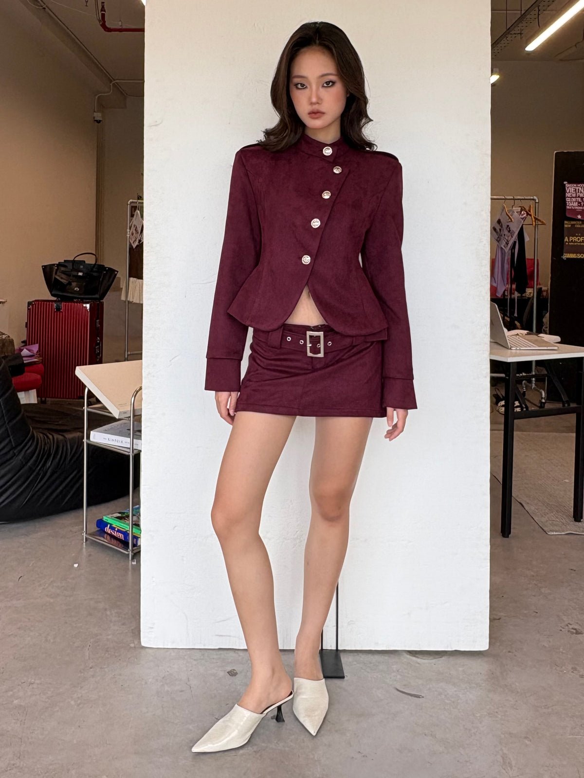 Front Row Suede Jacket