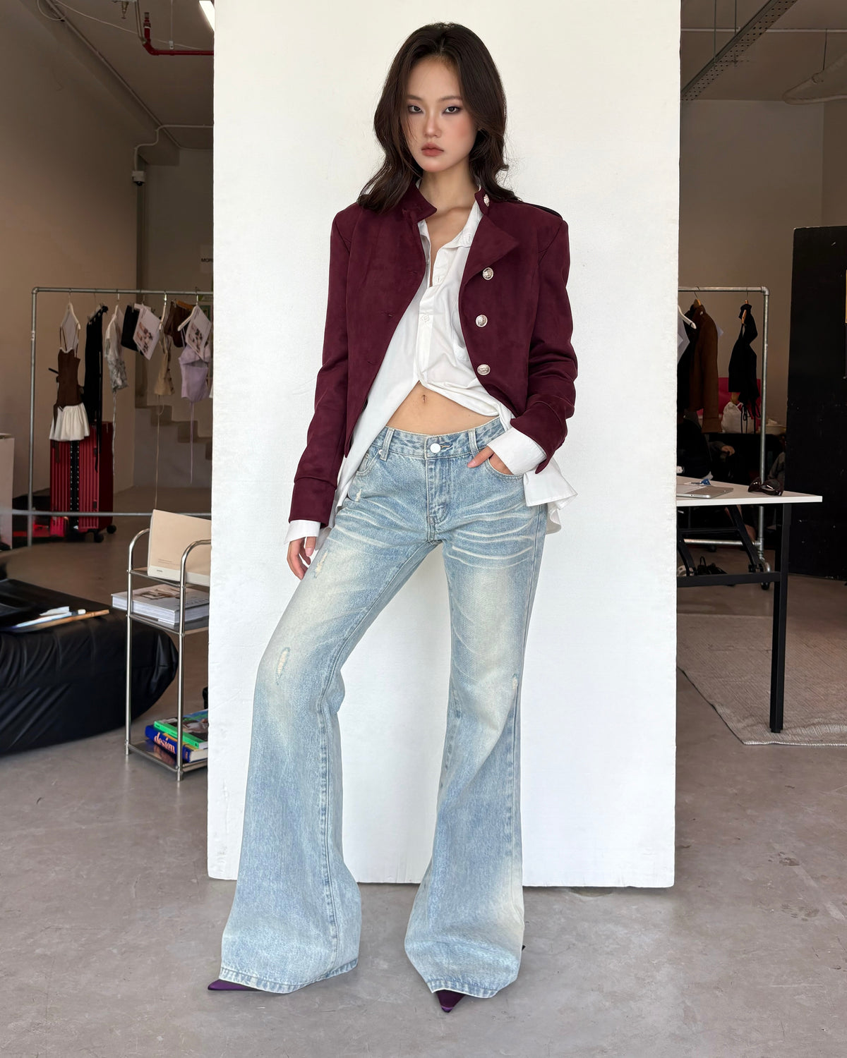 Back Stage Flare Jean