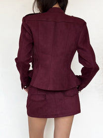Front Row Suede Jacket