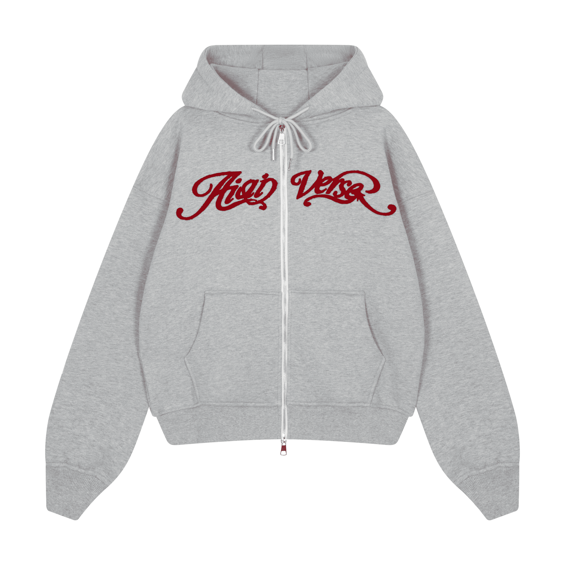 MIAOU HOODIE Áo khoác hoodie zip boxy nỉ  Miaou Boxy Hoodie AIAI OFFICIAL thêu logo