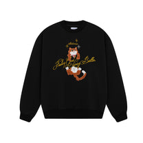 &quot;Miao&quot; Sweater AIAI OFFICIAL - Áo nỉ sweater hình mèo form rộng thêu logo thương hiệu