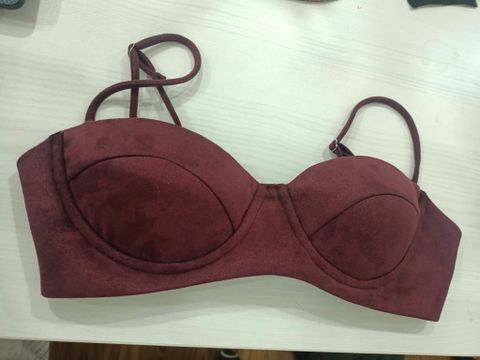 Áo bra da lộn không gọng Suede Bra Aiai Official